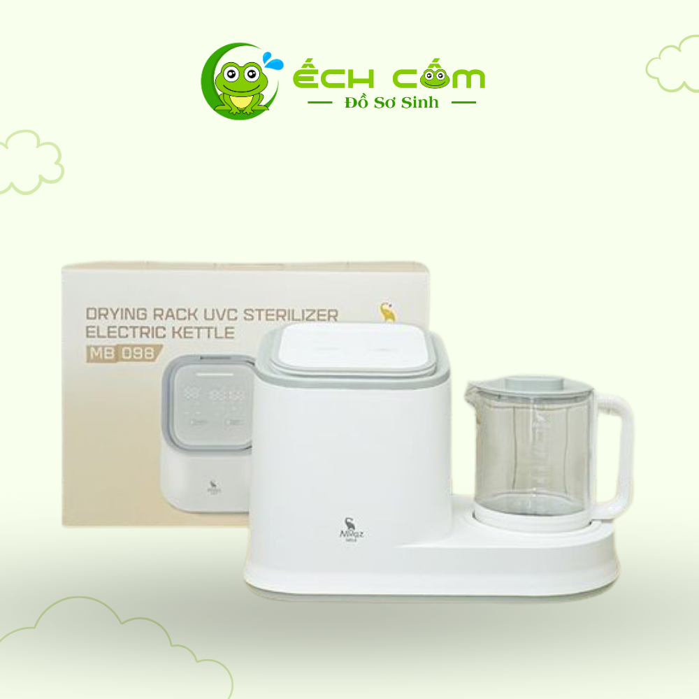 Máy Úp Bình Tiệt Trùng UV Kèm Bình Đun Moaz MB-098