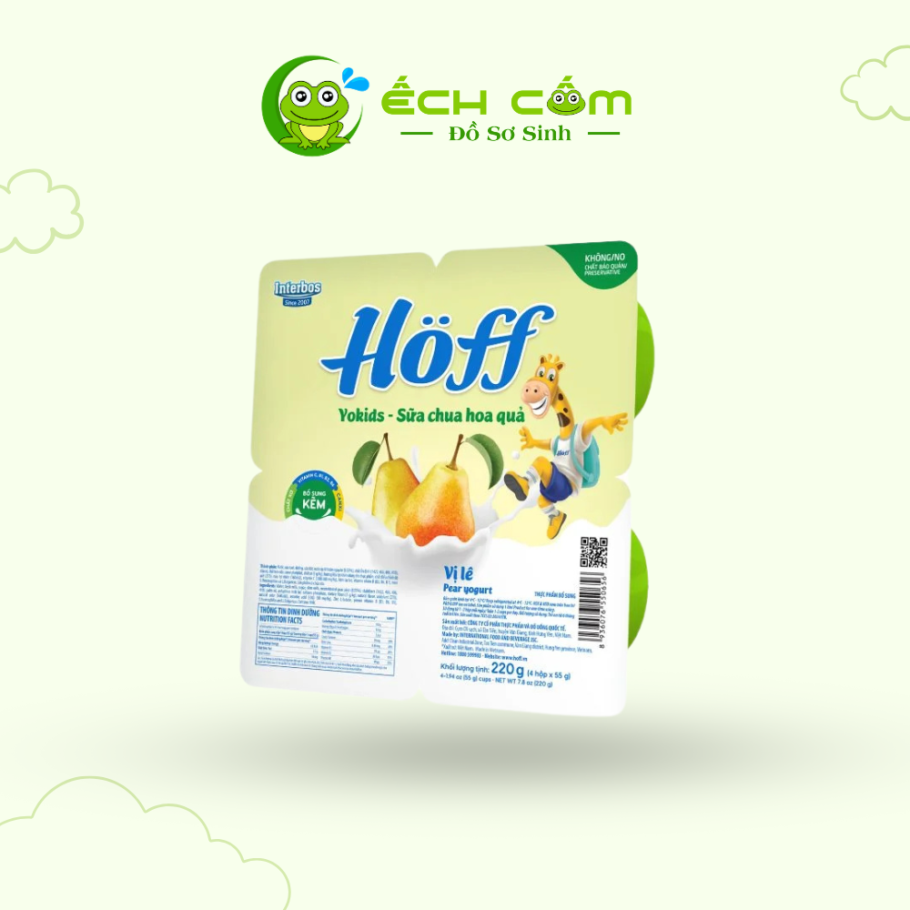 SỮA CHUA HOFF TRẺ EM VỊ  LÊ