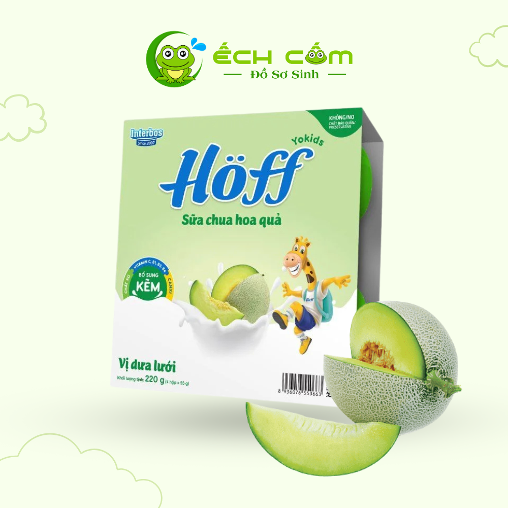 SỮA CHUA HOFF TRẺ EM VỊ DƯA LƯỚI