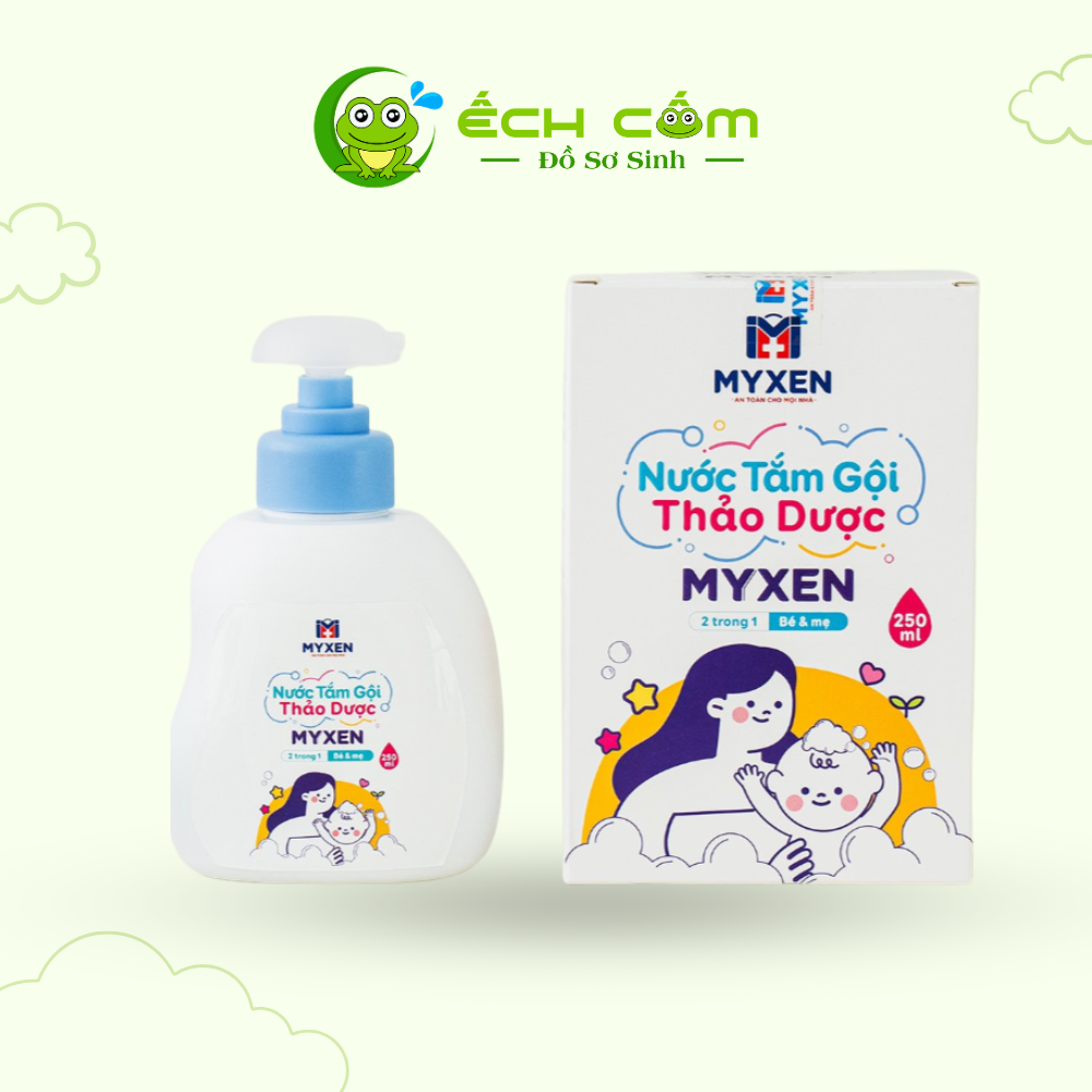 Nước tắm gội thảo dược Myxen