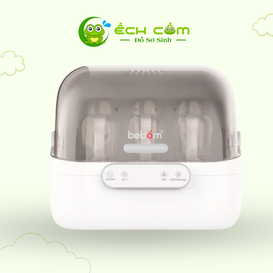 Máy Úp Bình Sữa Tiệt Trùng UVC SB01( Sấy  khô Và Bảo Quản )