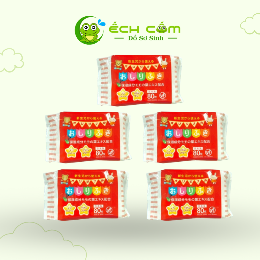 Khăn Ướt Meiji  80 Tờ