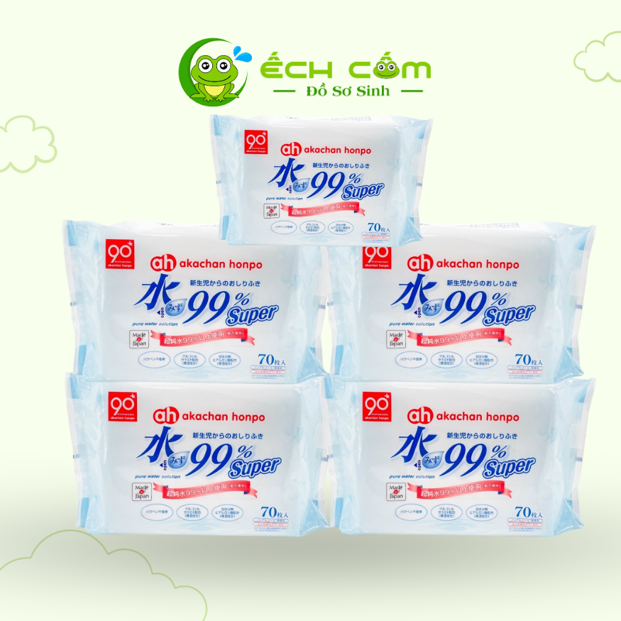 khăn Ướt  Akachan 70 tờ