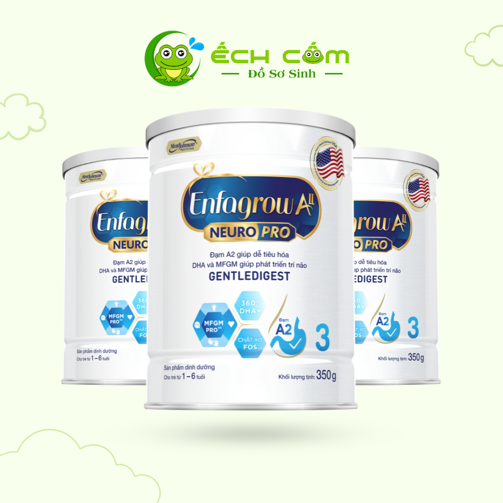 EG3350N - SPDD ENFAGROW AII NEUROPRO 3 CHO TRẺ TỪ 1-6 TUỔI 350G