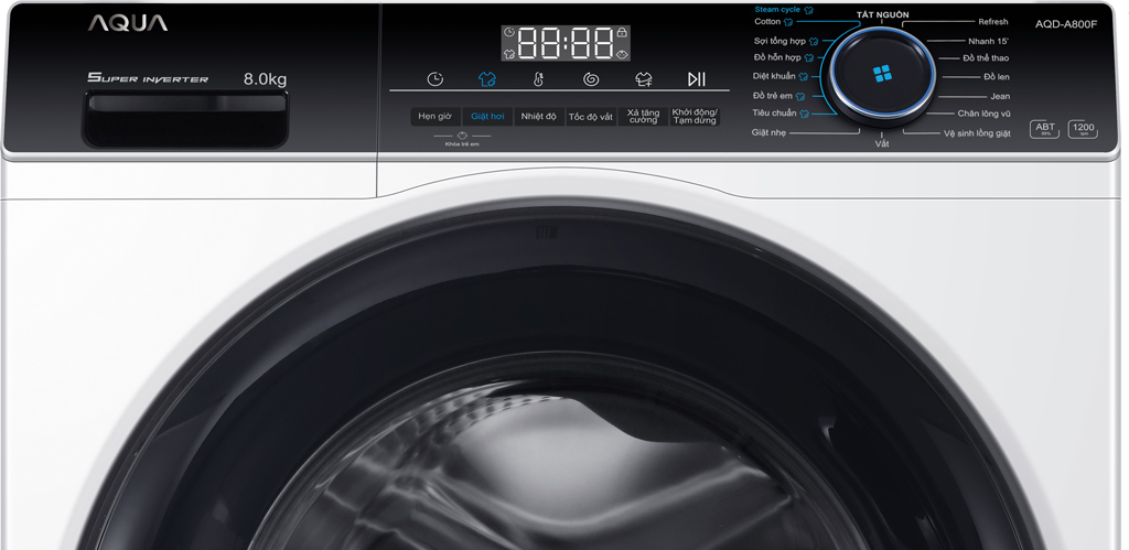 Máy giặt Aqua Inverter 9 kg AQD-A900F.W