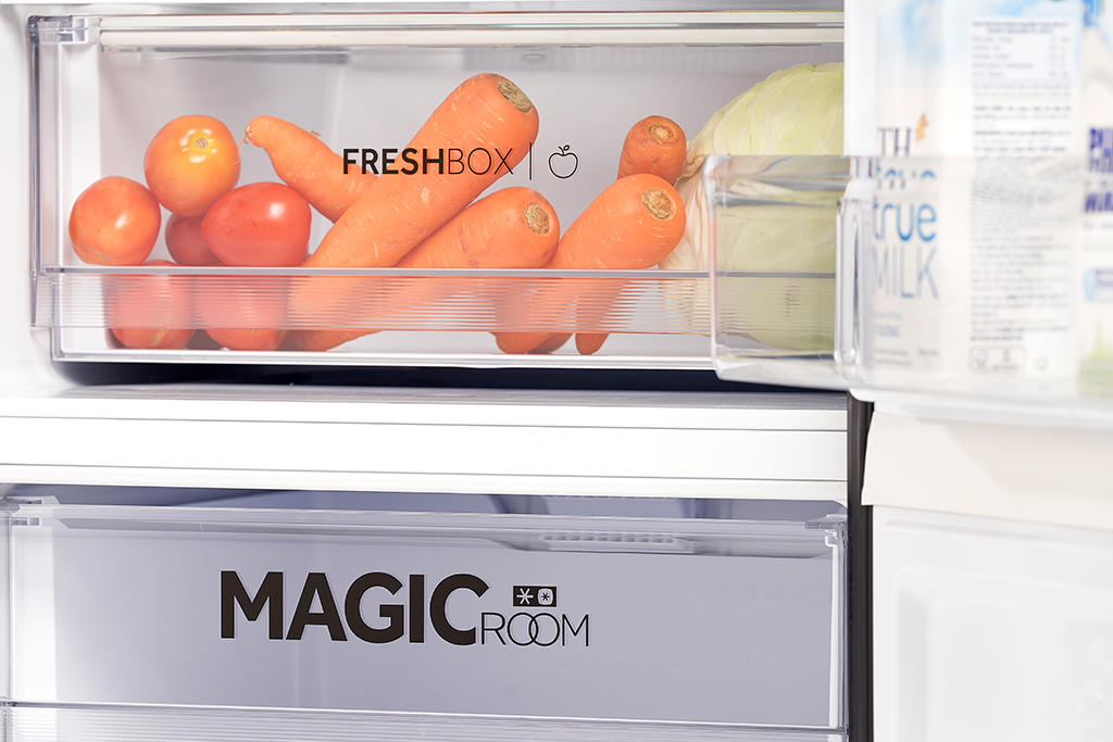 Tủ lạnh Aqua AQR-B380MA(GM) 324 lít Inverter