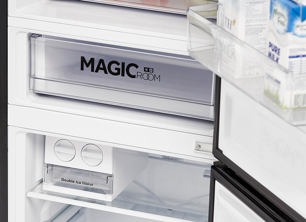 Tủ lạnh Aqua AQR-B380MA(GM) 324 lít Inverter