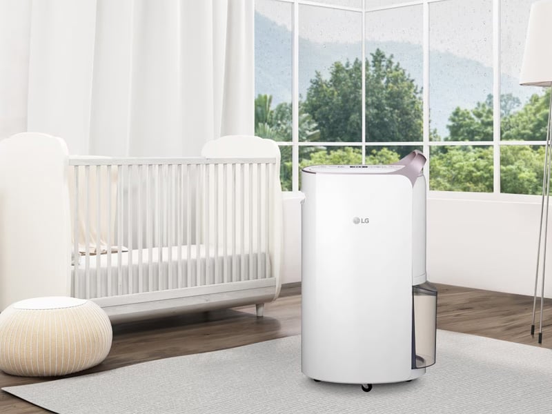 Máy hút ẩm LG Dual Inverter MD19GQGE0