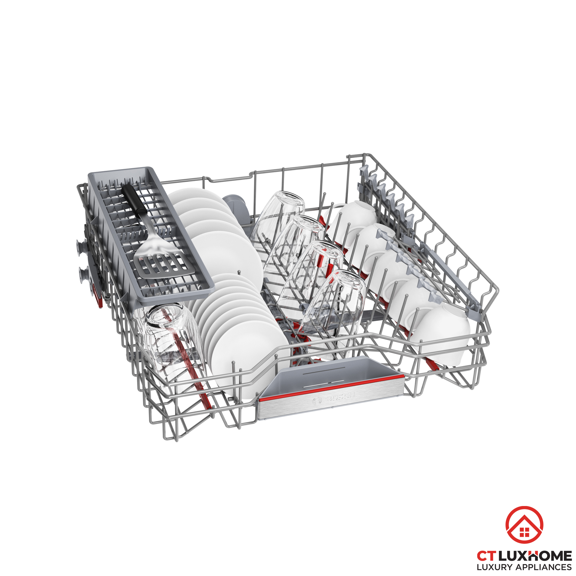 MÁY RỬA BÁT BÁN ÂM BOSCH SMI6ZBS03D SERIE 6 SẤY ZEOLITH