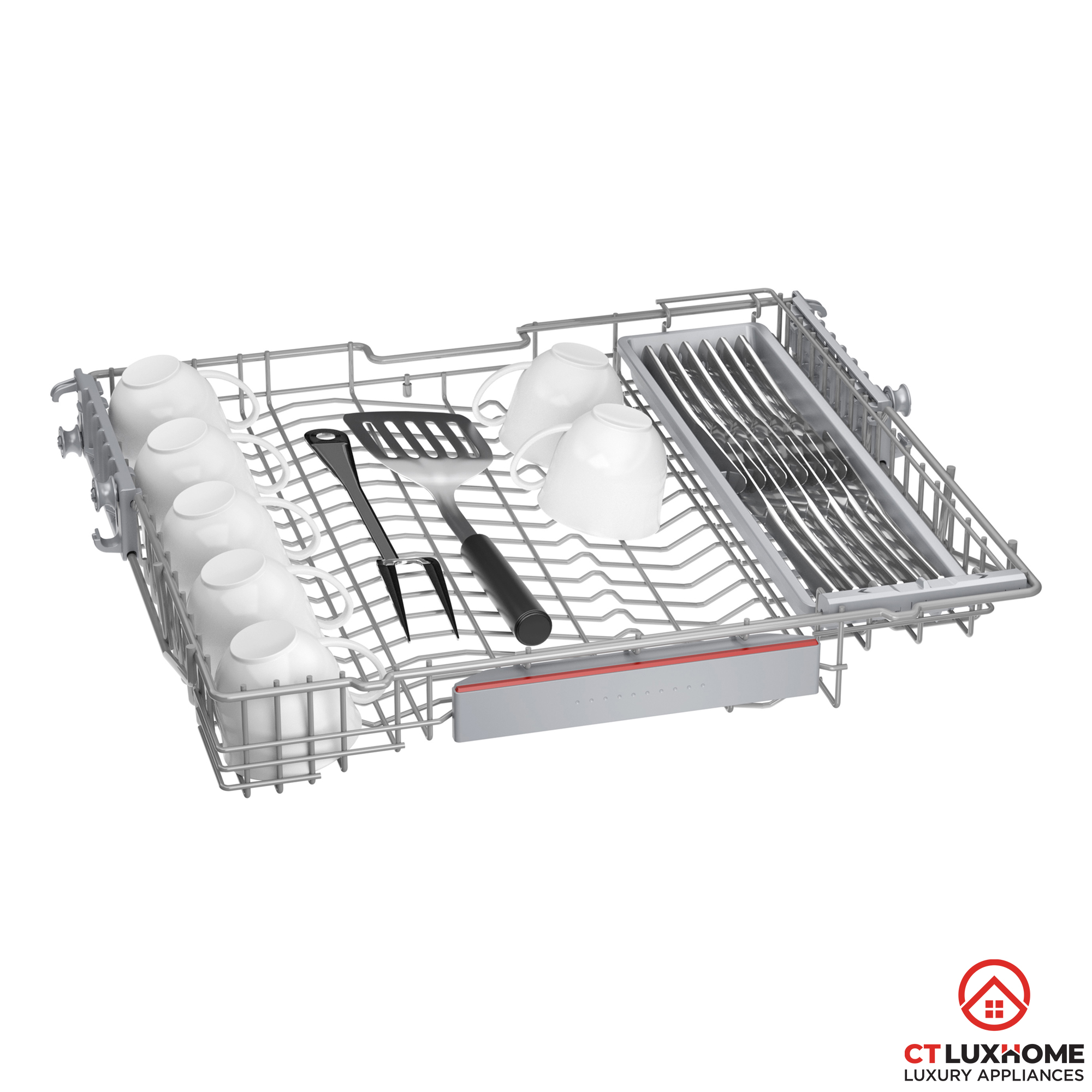 MÁY RỬA BÁT BÁN ÂM BOSCH SMI4EDS13E SERIE 4 SẤY HÉ CỬA