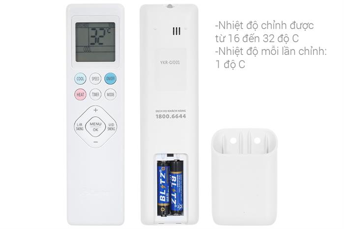 Điều hòa Casper 24000 BTU 2 chiều inverter GH-24IS33