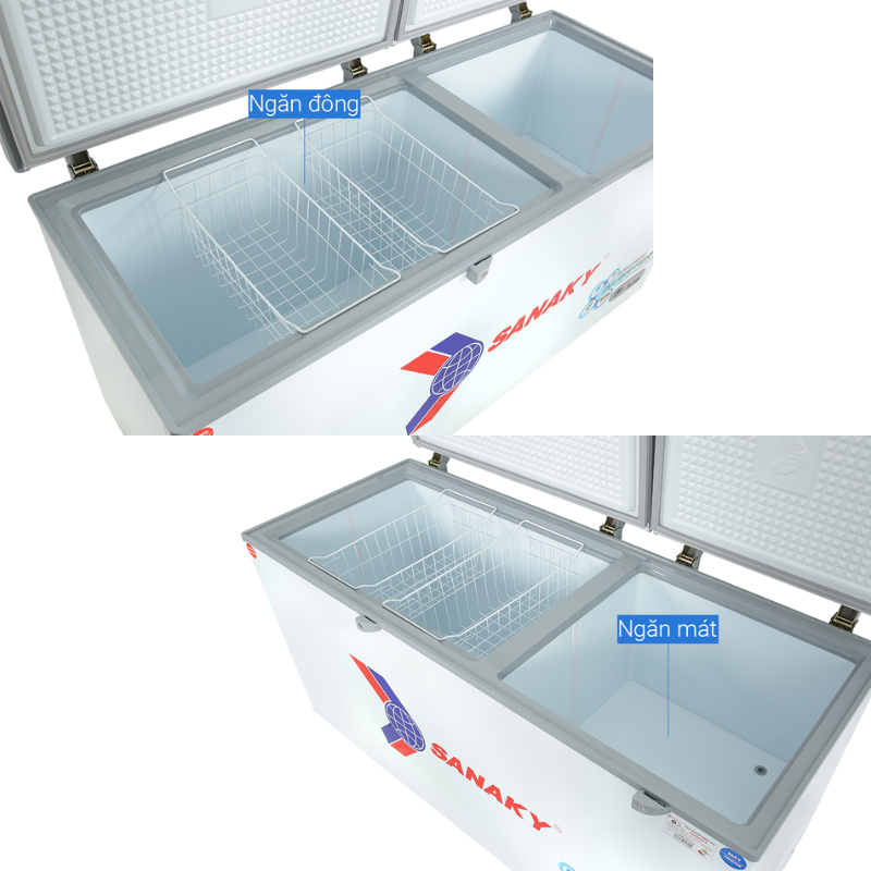 Tủ đông Sanaky Inverter 485 lít VH-6699W3