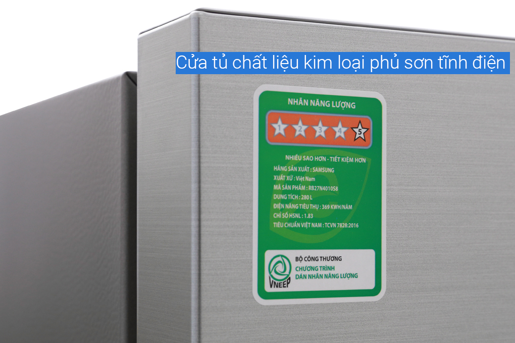 Tủ Lạnh Samsung Inverter 280 lít RB27N4010S8/SV - Chính hãng