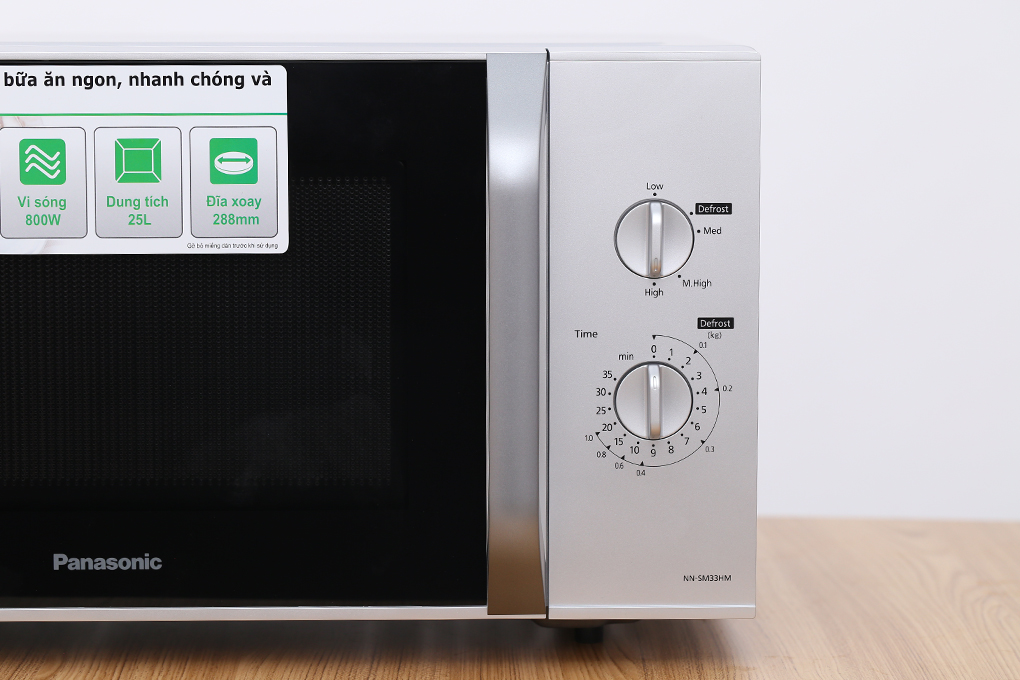 Lò vi sóng Panasonic NN-SM33HMYUE 25 lít - Chính hãng