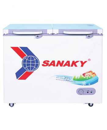Tủ đông Sanaky 250 lít 2 cánh 2 ngăn VH-2599W2K