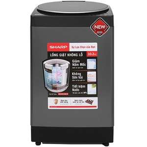Máy giặt Sharp ES-W102PV-H lồng đứng 10.2 kg - Chính hãng