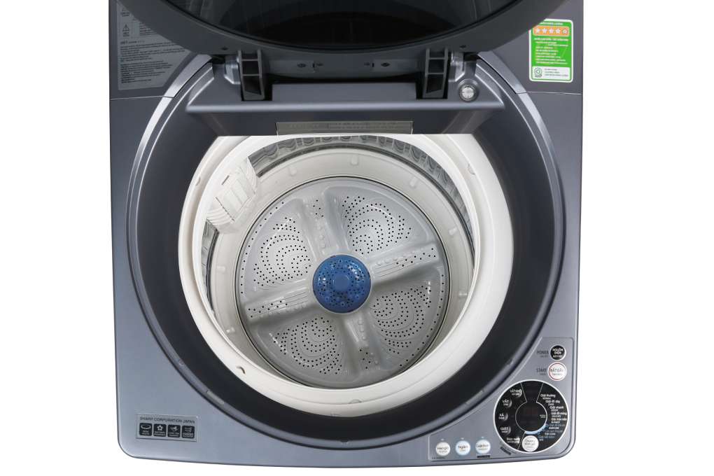 Máy giặt Sharp ES-W95HV-S lồng đứng 9.5kg - Chính hãng