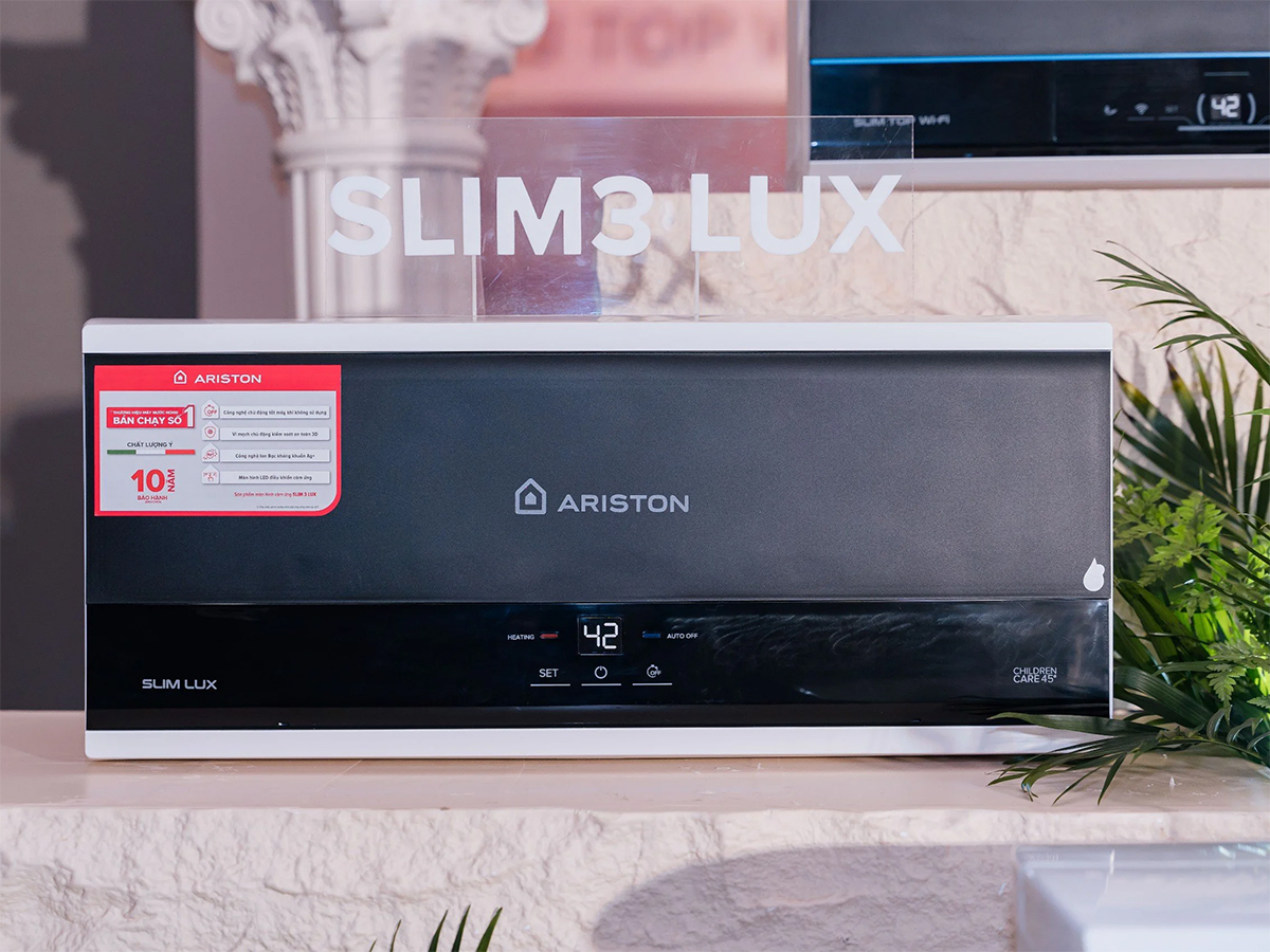 Bình nóng lạnh Ariston SLIM3 20 TOP Wifi VN