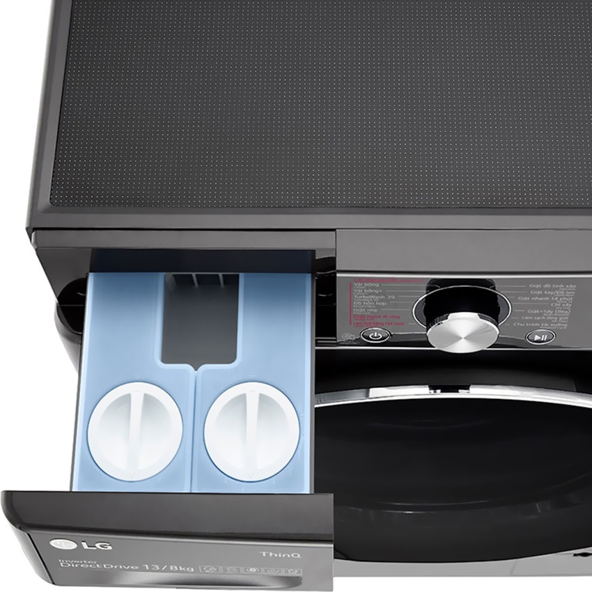 Máy giặt sấy LG FV1413H3BA Inverter 13kg/8kg - Chính hãng