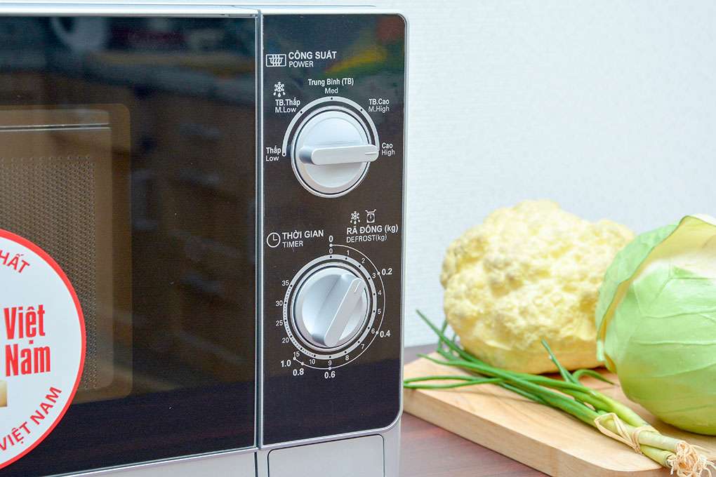 Lò Vi Sóng Cơ Không Nướng Sharp R-205VN-S 20 lít - Chính Hãng