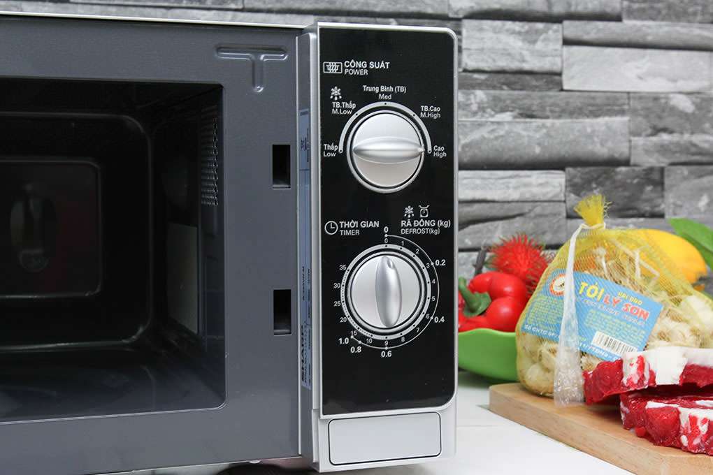 Lò Vi Sóng Cơ Không Nướng Sharp R-203VN-M 20 lít - Chính Hãng