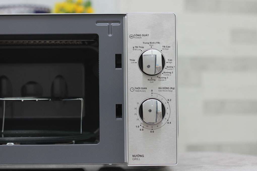 Lò Vi Sóng Cơ Có Nướng Sharp R-G227VN-M 20 lít - Chính Hãng