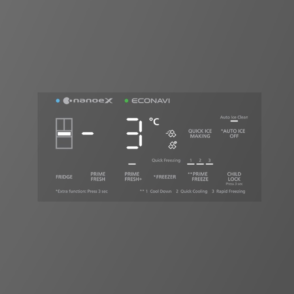 Tủ lạnh Panasonic Inverter 540 lít NR-YW590YMMV - Chính hãng