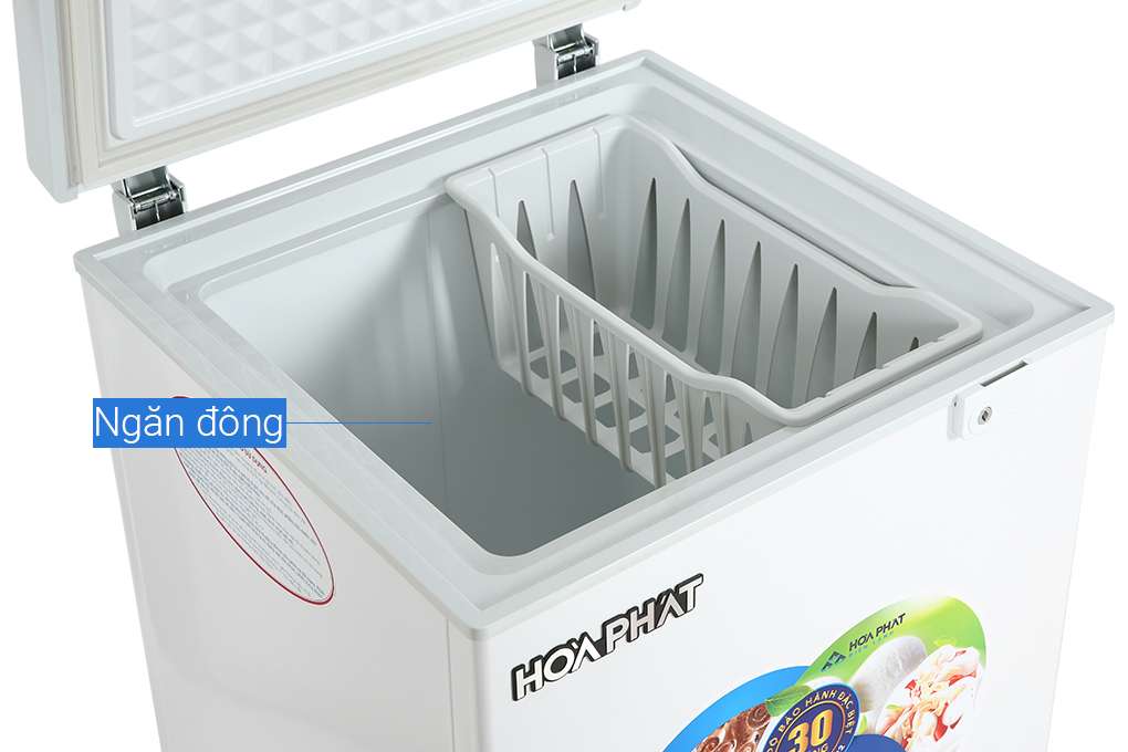 Tủ đông Hòa Phát 107 lít HCF 106S1Đ - Dàn đồng