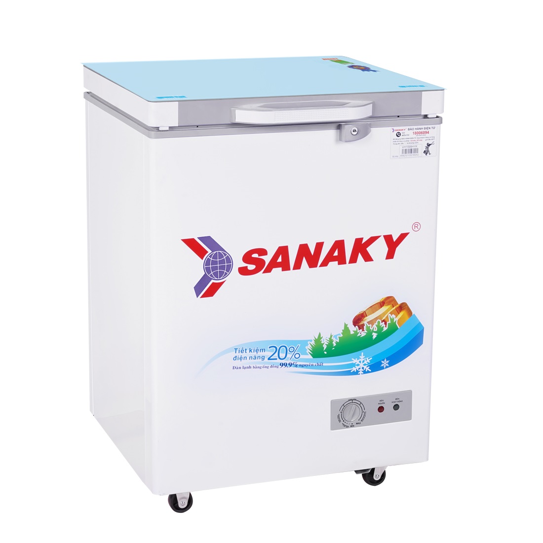 Tủ Đông Sanaky 100 lít VH-1599HYKD - Chính hãng