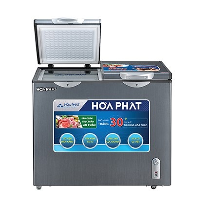 Tủ đông Hòa Phát 205 lít 2 ngăn HCF 506S2Đ2SH - Dàn đồng