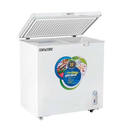 Tủ đông Hòa Phát 162 lít 1 ngăn HCF 336S1Đ1 - Dàn đồng