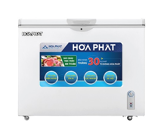 Tủ đông Hòa Phát 252 lít 1 ngăn HCF 516S1N1 - Dàn nhôm