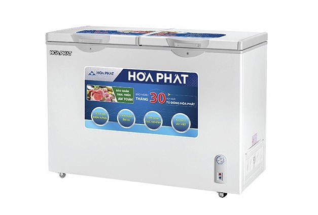 Tủ đông Hòa Phát 205 lít 2 ngăn HCF 506S2N2 - Dàn nhôm