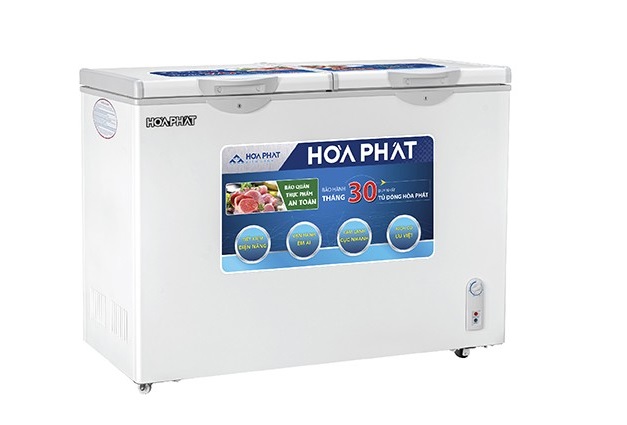 Tủ đông Hòa Phát 205 lít 2 ngăn HCF 506S2N2 - Dàn nhôm