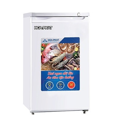 Tủ đông Hòa Phát 106 lít HUF 300SR1 - Dàn hợp kim