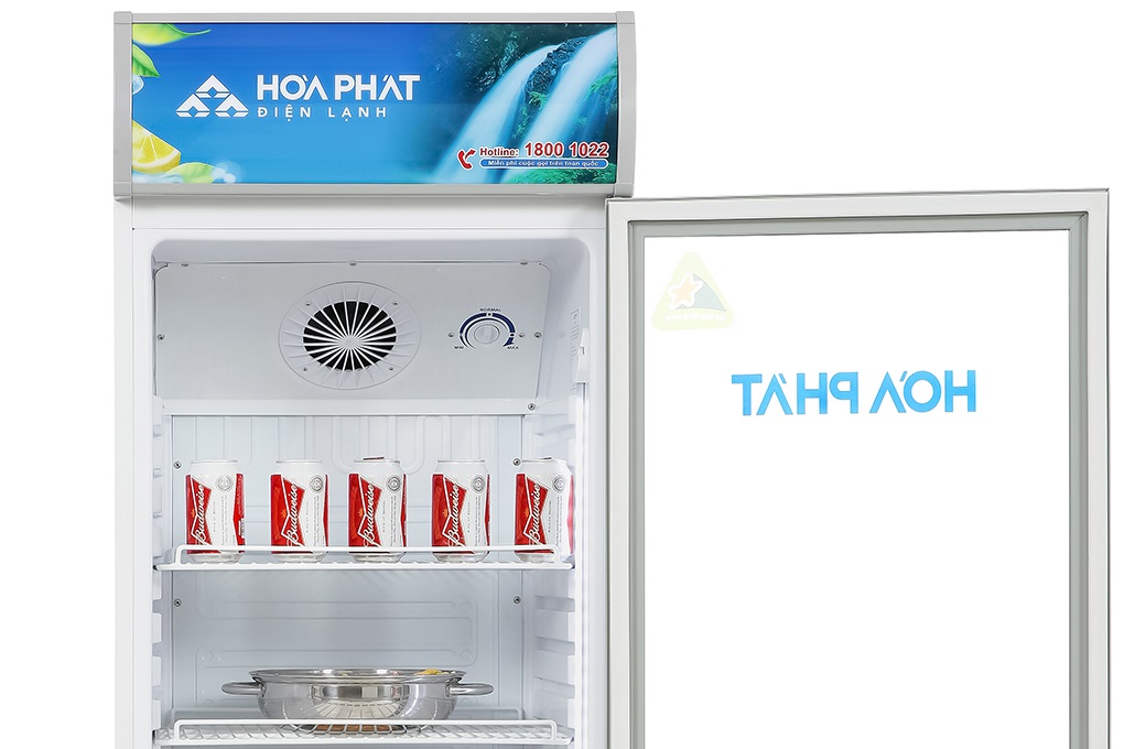 Tủ mát Hòa Phát 195 Lít HSC 550F1R1 - Dàn nhôm