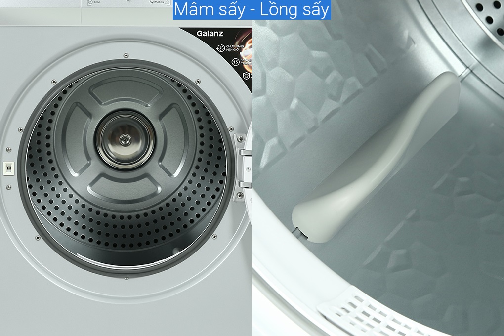 Máy sấy thông hơi Galanz 8 Kg DV-80T5C(S) - Chính hãng