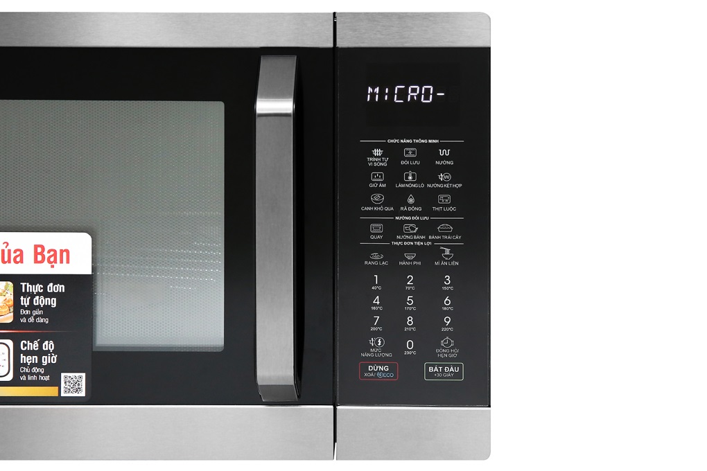 Lò vi sóng điện tử có nướng Sharp R-C932XVN-BST 32 lít - Chính hãng