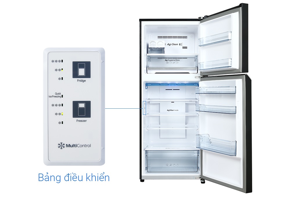 Tủ lạnh Panasonic Inverter 326 lít NR-TL351VGMV - Chính hãng