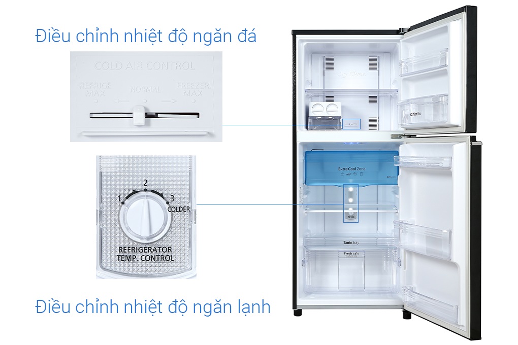 Tủ lạnh Panasonic Inverter 234 lít NR-TV261BPKV - Chính hãng