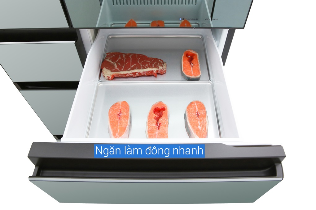 Tủ lạnh Panasonic Inverter 491 lít NR-F503GT-X2 - Chính hãng