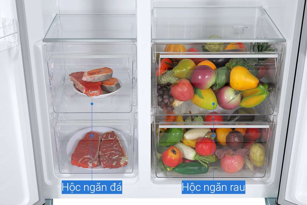 Tủ lạnh Sharp Inverter 442 lít SJ-SBX440VG-BK