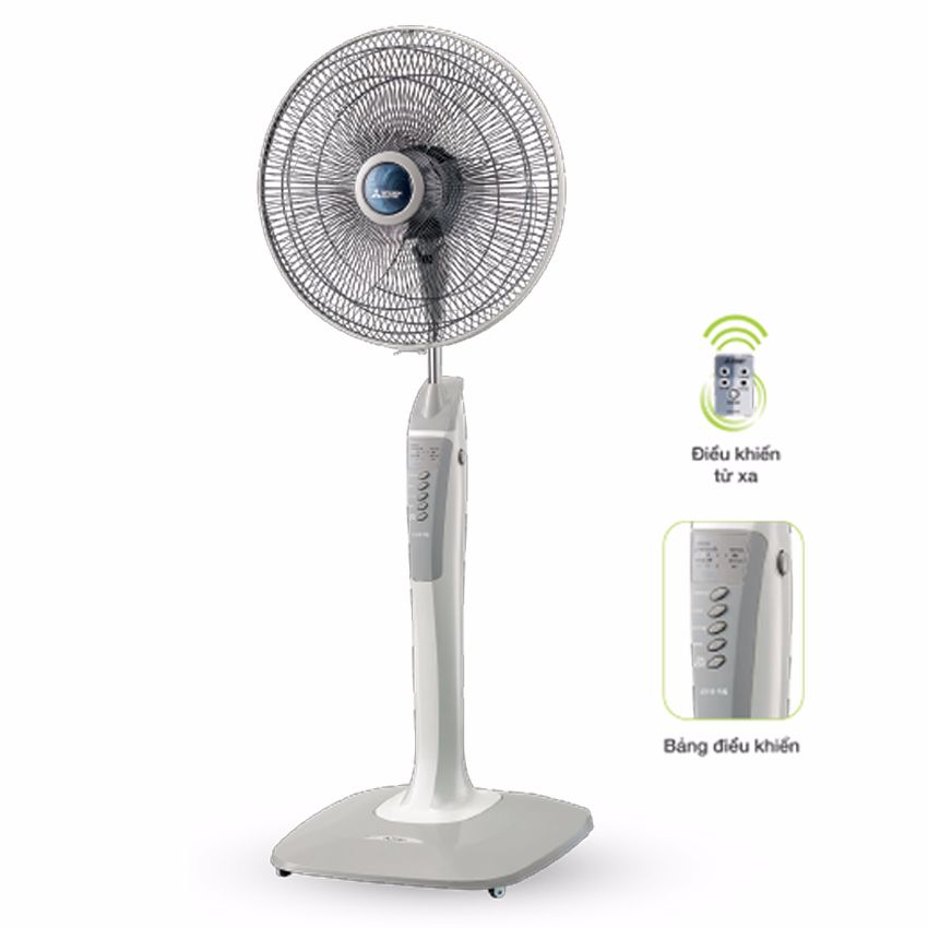 Quạt đứng Mitsubishi LV16-RA-SF-GY Xám Nhạt - Chính hãng