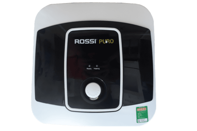 Bình tắm nóng lạnh Rossi Puro 20 lít vuông RPO20SQ