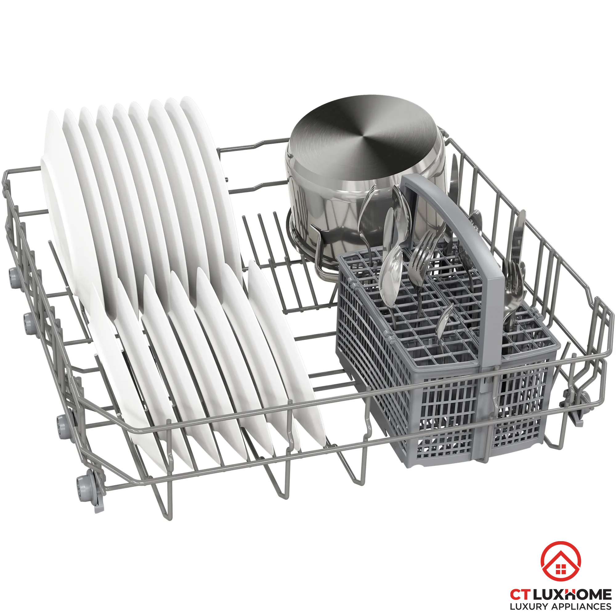 MÁY RỬA BÁT ÂM TỦ BOSCH SMD8TCX00D SERIE 8 SẤY ZEOLITH