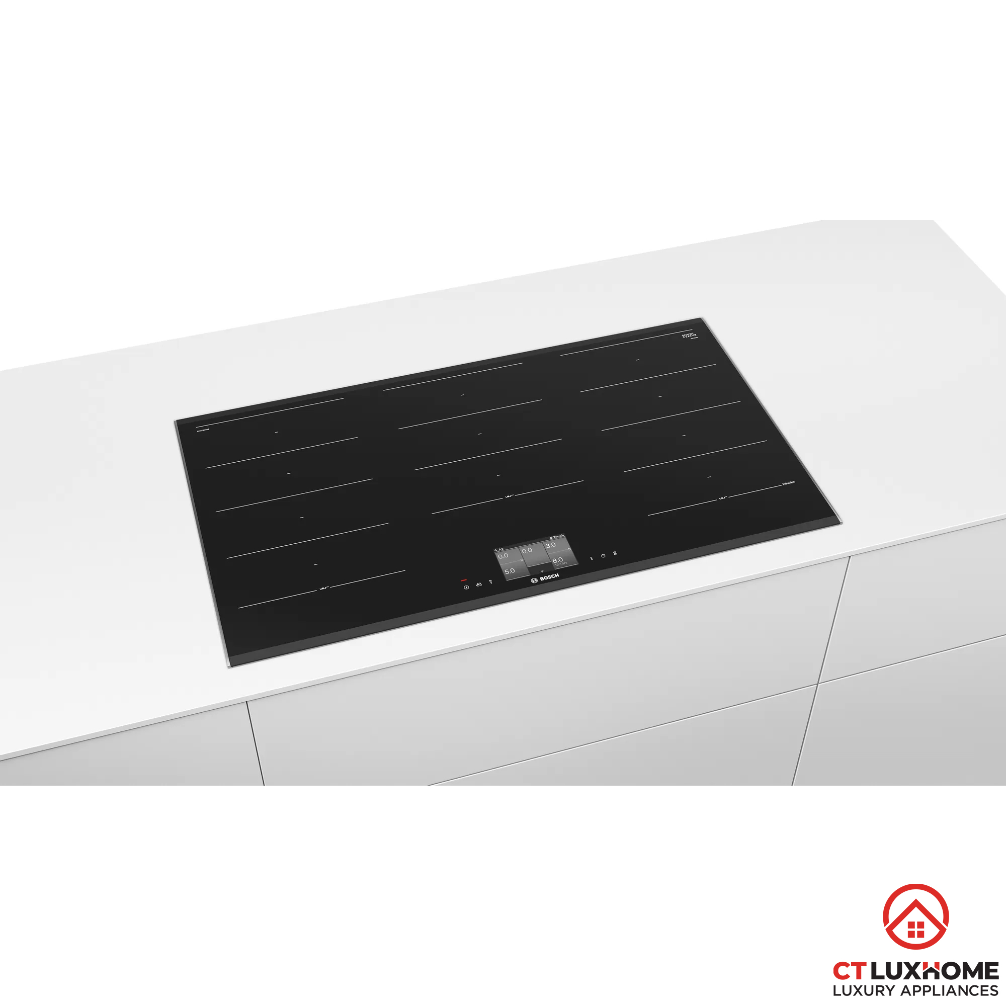 BẾP TỪ BOSCH SERIE 8 PXX975KW1E ĐA ĐIỂM 5 VÙNG NẤU