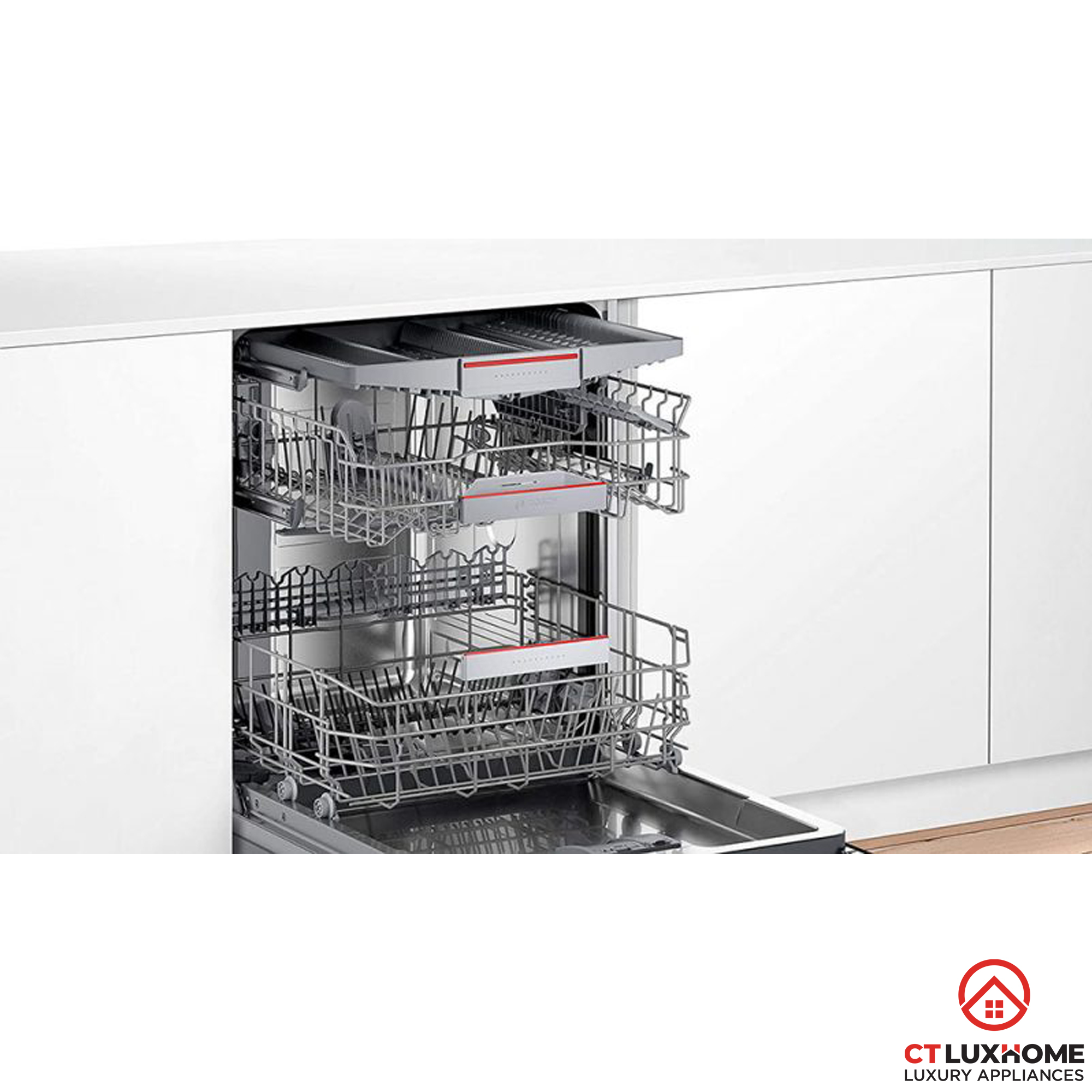 MÁY RỬA BÁT BOSCH ĐỘC LẬP SMS68TW06E SERIE 6 14 BỘ