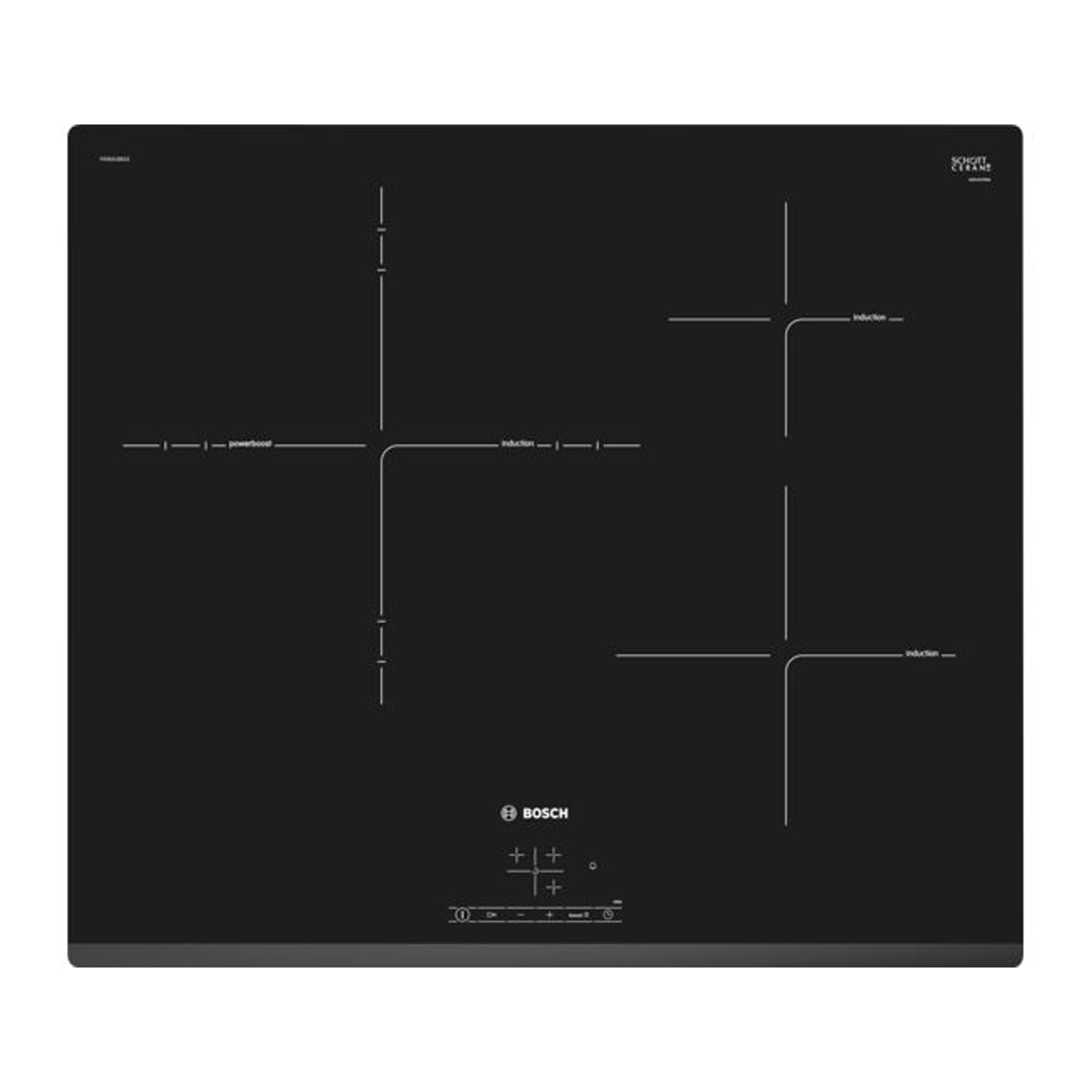 BẾP TỪ BOSCH SERIE 4 PID631BB1E 3 VÙNG NẤU 7400W