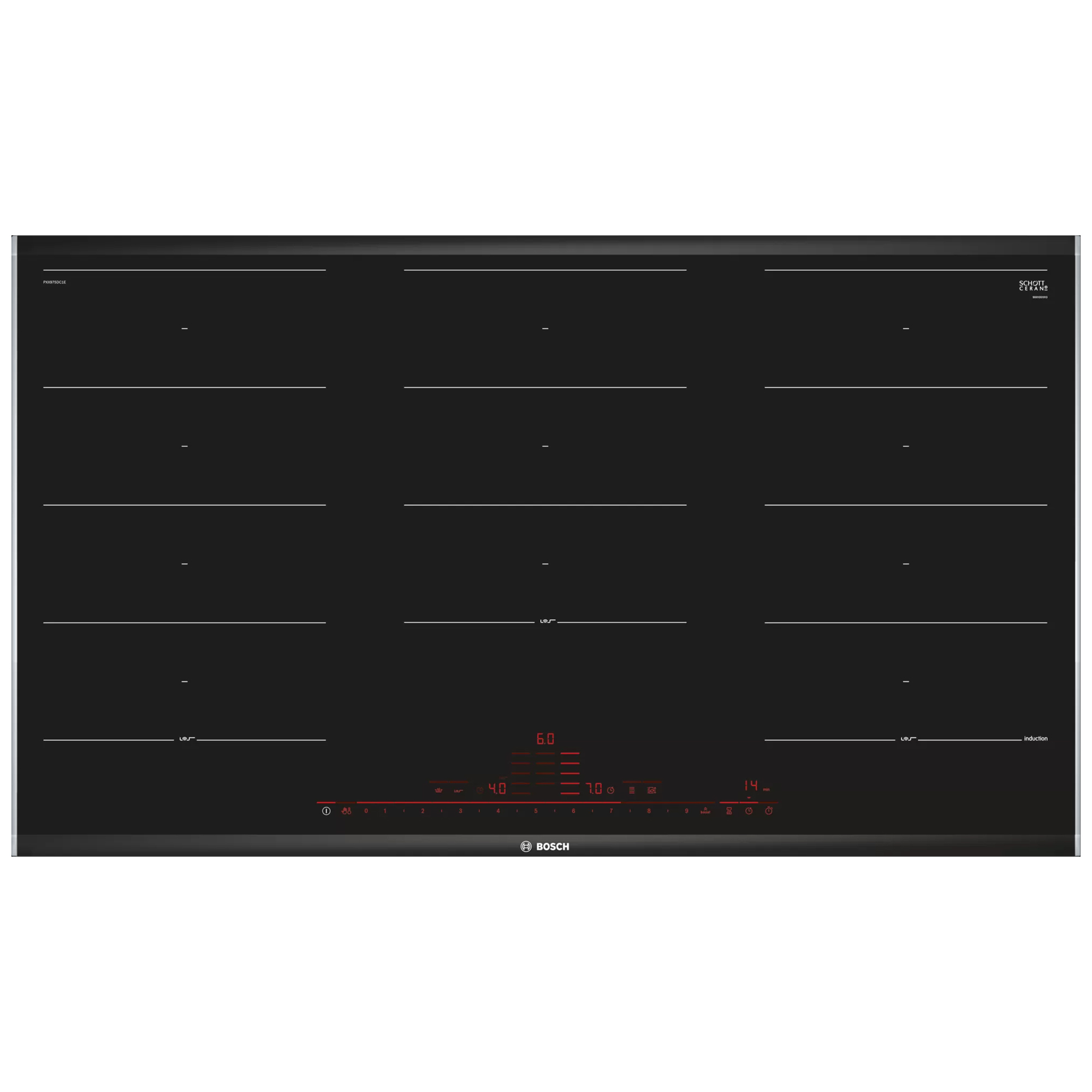 BẾP TỪ BOSCH SERIE 8 PXX975DC1E ĐA ĐIỂM 5 VÙNG NẤU