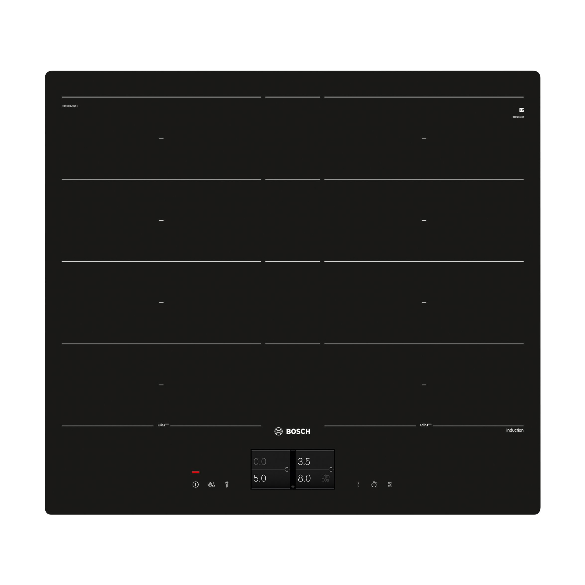 BẾP TỪ BOSCH SERIE 8 PXY601JW1E ĐA ĐIỂM 4 VÙNG NẤU